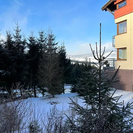 דירה Utulny Jednopokojovy V Alpskem Stylu Na Klinovci Loučná pod Klínovcem